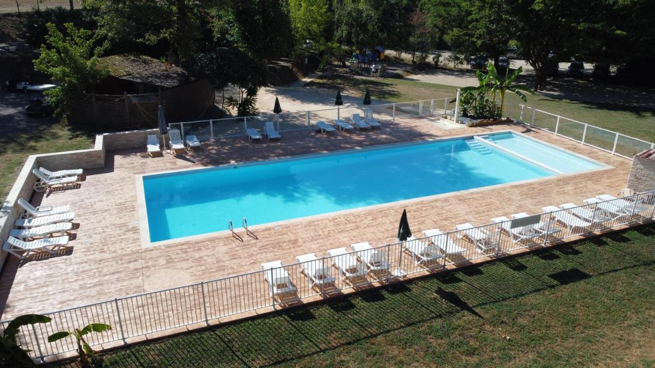 Camping Nature Le Valenty Mobil-Home-Dordogne Panoramique Clim Piscine Soturac Екстер'єр фото