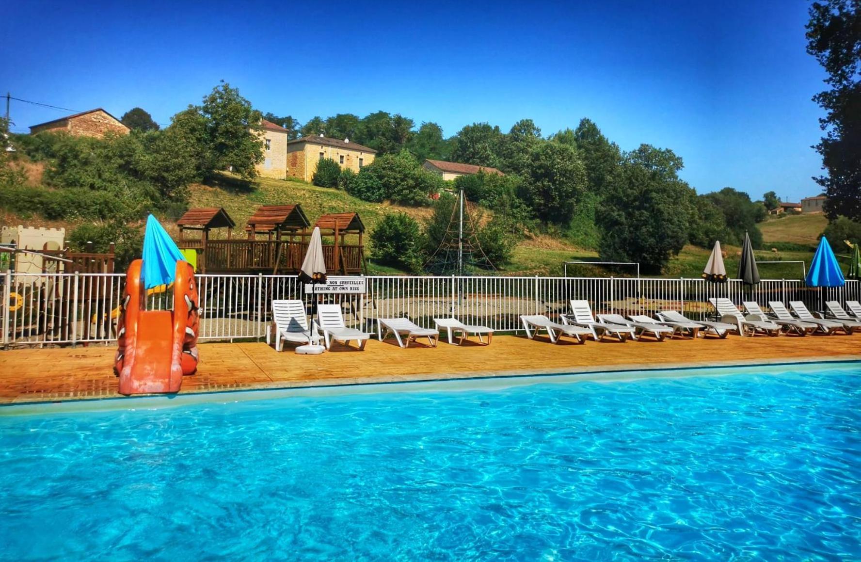Camping Nature Le Valenty Mobil-Home-Dordogne Panoramique Clim Piscine Soturac Екстер'єр фото